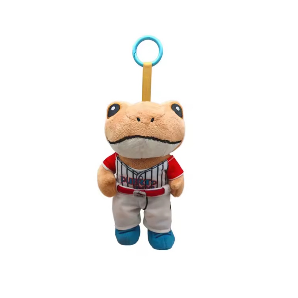 Bad Bunny Benito El Sapo Concho Pelotero DTMF Frog Plush Pendant Keychain Doll